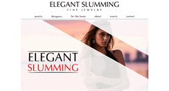 Desktop Screenshot of elegantslumming.com